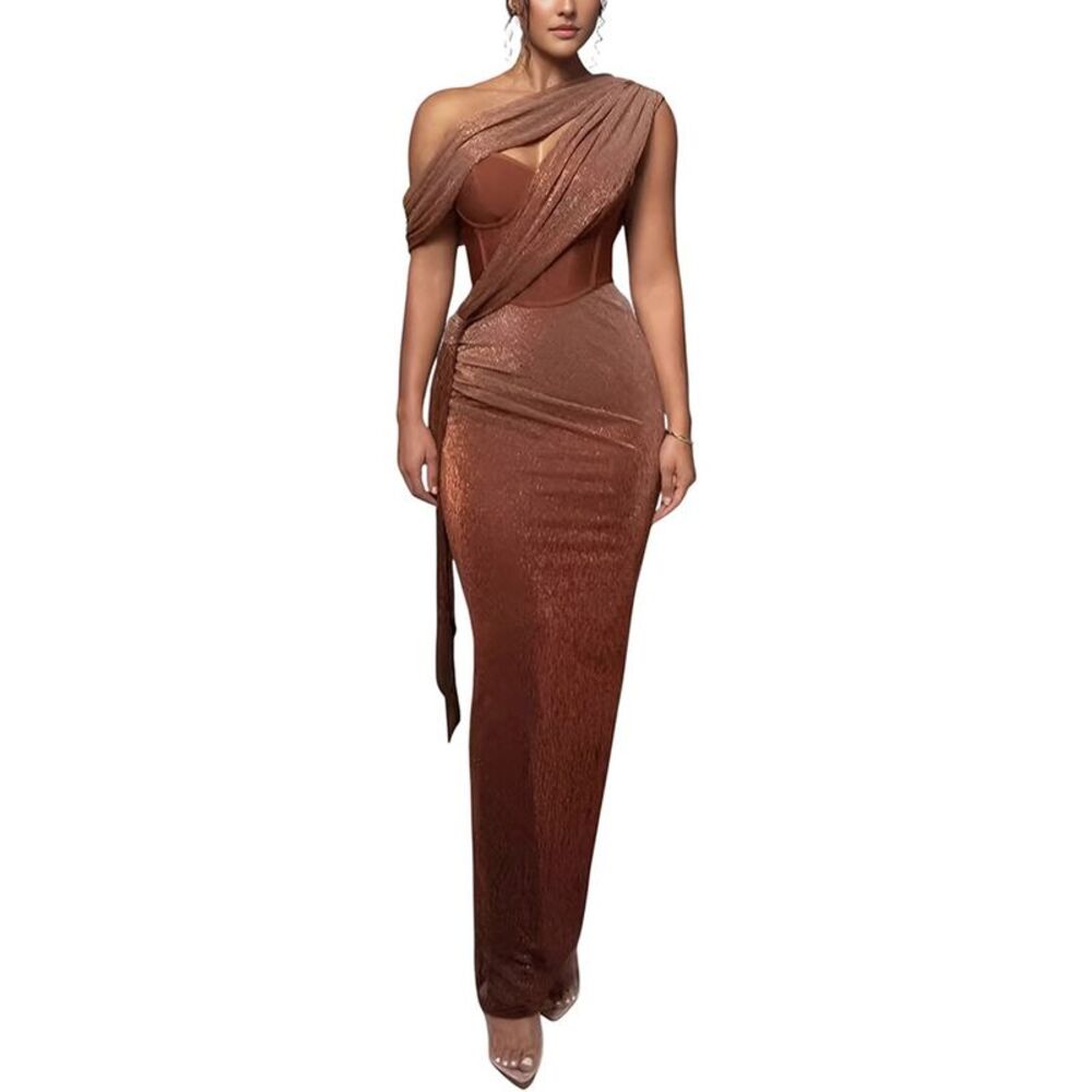 Amanda Royal Womens  Maxi Dress